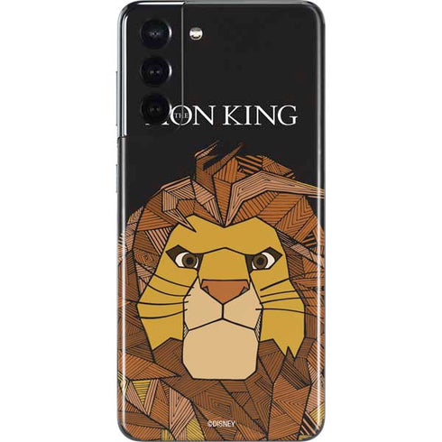 Disney The Lion King Mosaic Simba Art Galaxy S21 5G Skin