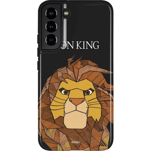 Disney The Lion King Mosaic Simba Art Galaxy S22 Plus Pro Case