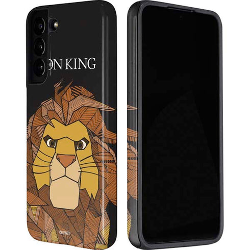Disney The Lion King Mosaic Simba Art Galaxy S22 Plus Pro Case