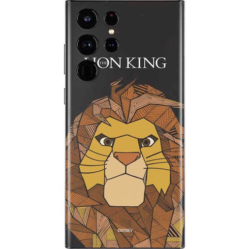 Disney The Lion King Mosaic Simba Art Galaxy S22 Ultra Skin
