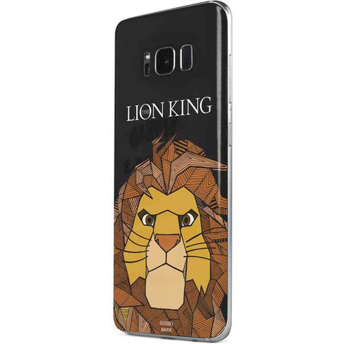 Disney The Lion King Mosaic Simba Art Galaxy S8 Plus Skin
