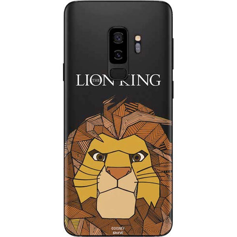 Disney The Lion King Mosaic Simba Art Galaxy S9 Plus Skin