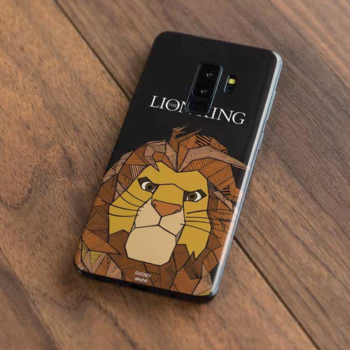 Disney The Lion King Mosaic Simba Art Galaxy S9 Plus Skin