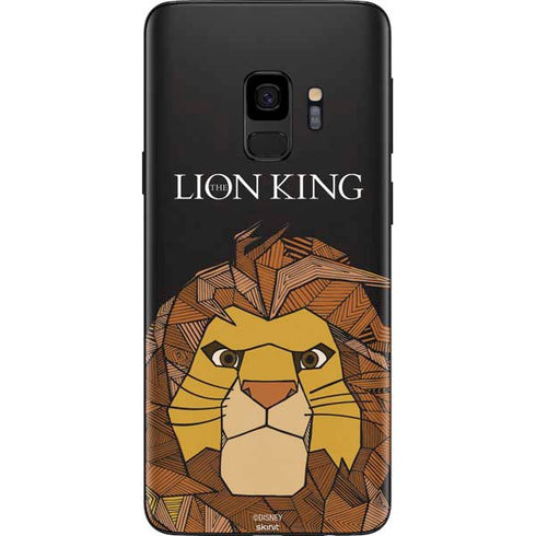 Disney The Lion King Mosaic Simba Art Galaxy S9 Skin