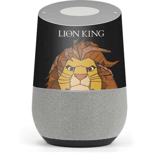Disney The Lion King Mosaic Simba Art Google Home Skin
