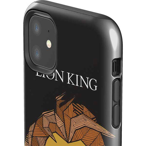 Disney The Lion King Mosaic Simba Art iPhone 11 Impact Case
