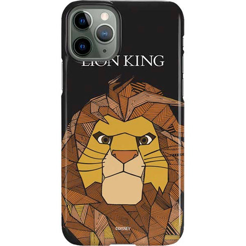 Disney The Lion King Mosaic Simba Art iPhone 11 Pro Lite Case