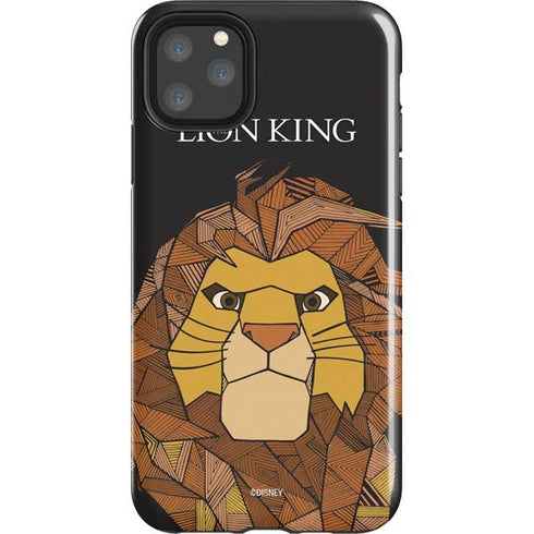 Disney The Lion King Mosaic Simba Art iPhone 11 Pro Max Impact Case