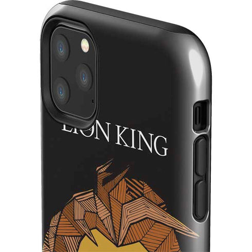 Disney The Lion King Mosaic Simba Art iPhone 11 Pro Max Impact Case