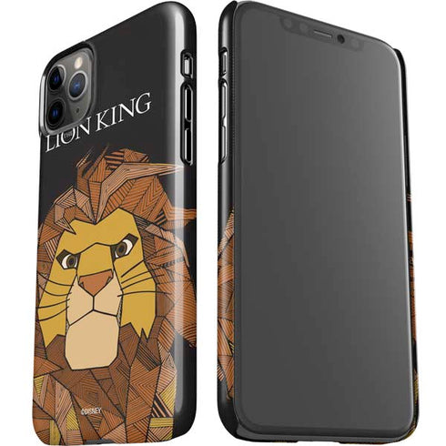Disney The Lion King Mosaic Simba Art iPhone 11 Pro Max Lite Case