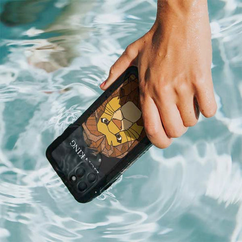 Disney The Lion King Mosaic Simba Art iPhone 11 Pro Max Waterproof Case
