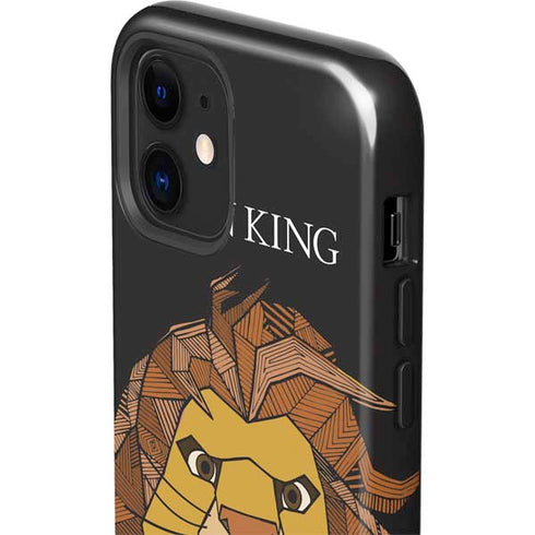 Disney The Lion King Mosaic Simba Art iPhone 12 Mini Impact Case