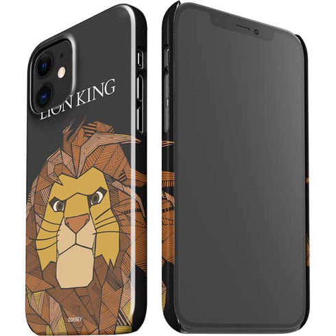 Disney The Lion King Mosaic Simba Art iPhone 12 Mini Lite Case