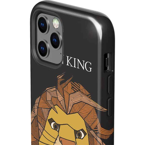 Disney The Lion King Mosaic Simba Art iPhone 12 Pro Impact Case