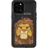 Disney The Lion King Mosaic Simba Art iPhone 12 Pro Max Waterproof Case