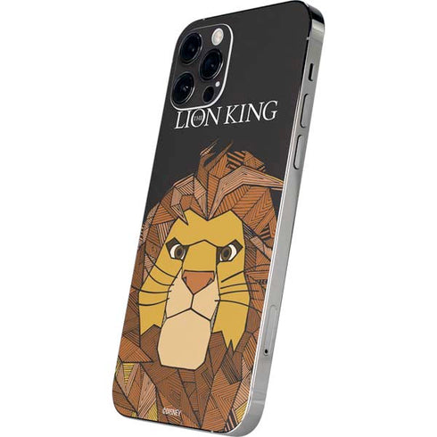 Disney The Lion King Mosaic Simba Art iPhone 12 Pro Skin