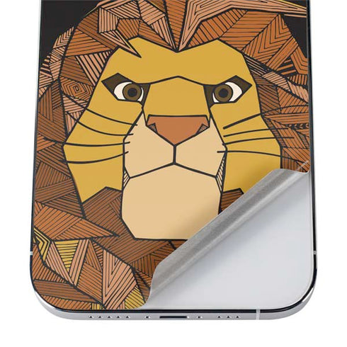 Disney The Lion King Mosaic Simba Art iPhone 12 Pro Skin
