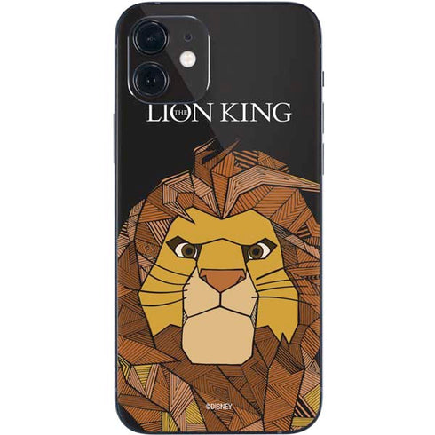 Disney The Lion King Mosaic Simba Art iPhone 12 Skin