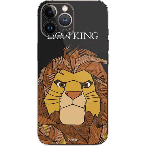 Disney The Lion King Mosaic Simba Art iPhone 13 Pro Max Skin