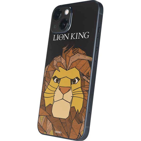 Disney The Lion King Mosaic Simba Art iPhone 15 Plus Skin