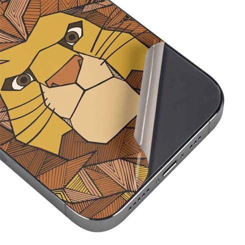 Disney The Lion King Mosaic Simba Art iPhone 14 Pro Max Skin