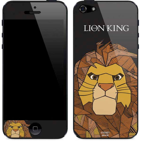 Disney The Lion King Mosaic Simba Art iPhone 5/5s/5SE Skin