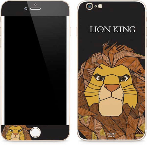 Disney The Lion King Mosaic Simba Art iPhone 6/6s Plus Skin