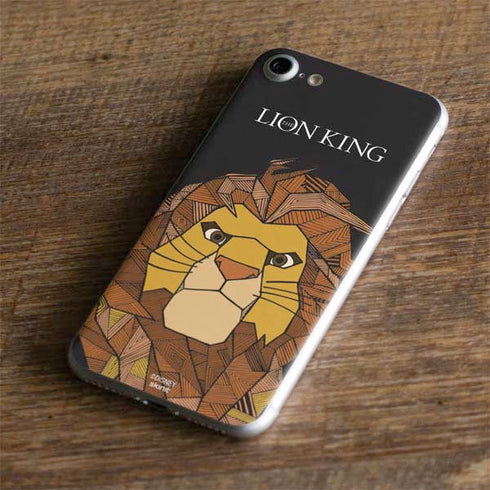 Disney The Lion King Mosaic Simba Art iPhone 8 Skin