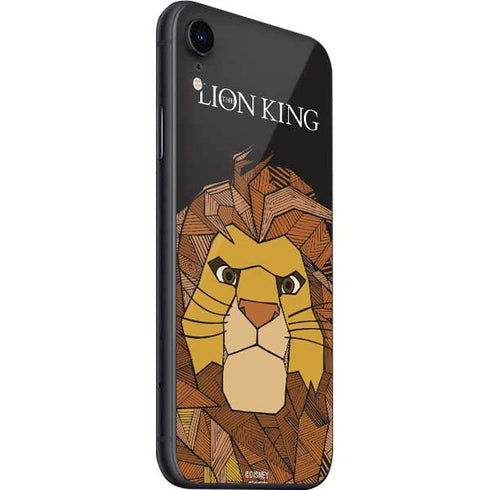 Disney The Lion King Mosaic Simba Art iPhone SE (2nd & 3rd Gen) Skin