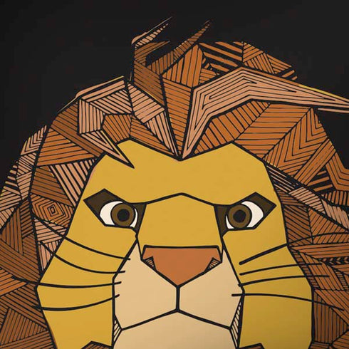 Disney The Lion King Mosaic Simba Art iPhone X Pro Case
