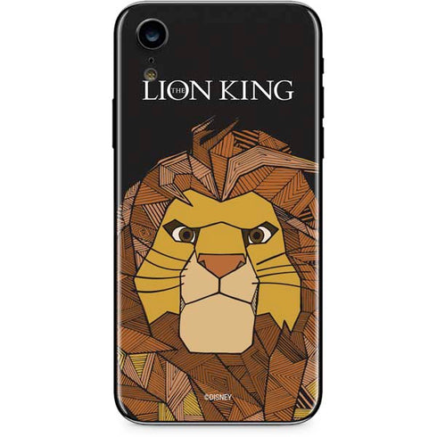 Disney The Lion King Mosaic Simba Art iPhone XR Skin