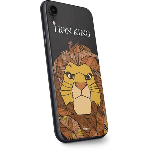 Disney The Lion King Mosaic Simba Art iPhone XR Skin