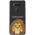 Disney The Lion King Mosaic Simba Art LG K51/Q51 Clear Case
