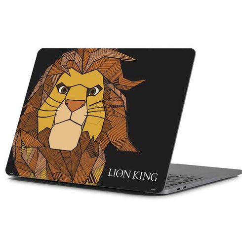 Disney The Lion King Mosaic Simba Art Apple MacBook Pro 13-inch Skin