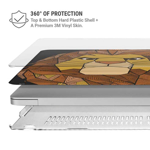 Disney The Lion King Mosaic Simba Art MacBook Pro 16in (2019-20) Case plus Skin
