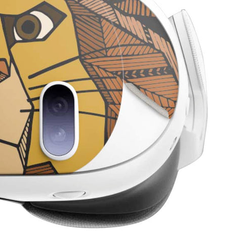 Disney The Lion King Mosaic Simba Art Meta Quest 3 Skin
