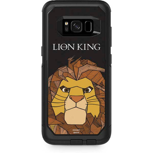 Disney The Lion King Mosaic Simba Art Otterbox Commuter Galaxy Skin