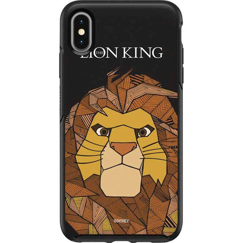 Disney The Lion King Mosaic Simba Art Otterbox Symmetry iPhone Skin