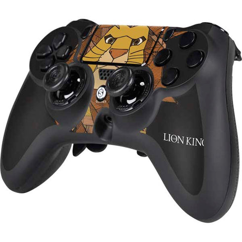 Disney The Lion King Mosaic Simba Art PS4/PC SCUF Impact Controller Skin