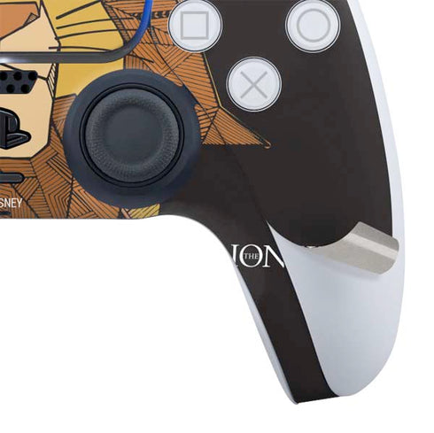 Disney The Lion King Mosaic Simba Art PS5 Controller Skin