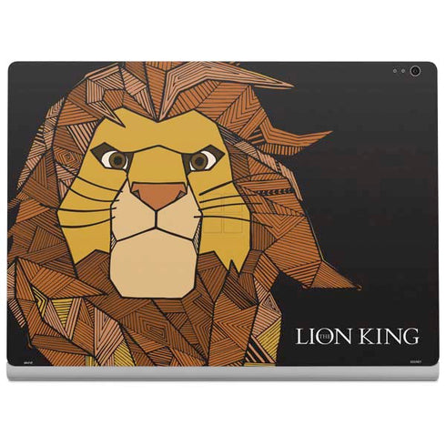 Disney The Lion King Mosaic Simba Art Surface Book 2 13.5in Skin