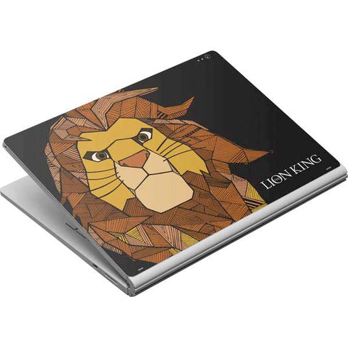 Disney The Lion King Mosaic Simba Art Surface Book Skin
