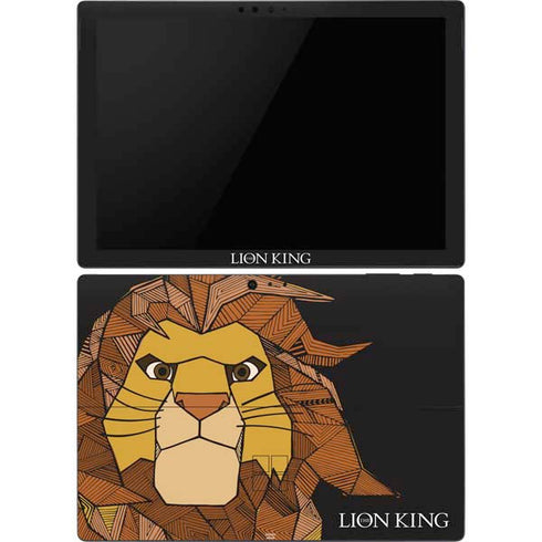 Disney The Lion King Mosaic Simba Art Surface Pro 6 Skin