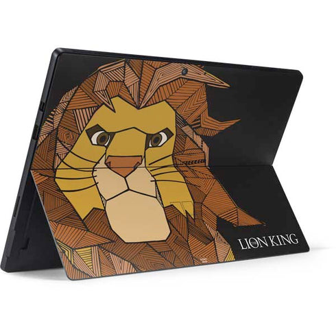 Disney The Lion King Mosaic Simba Art Surface Pro 7 Skin