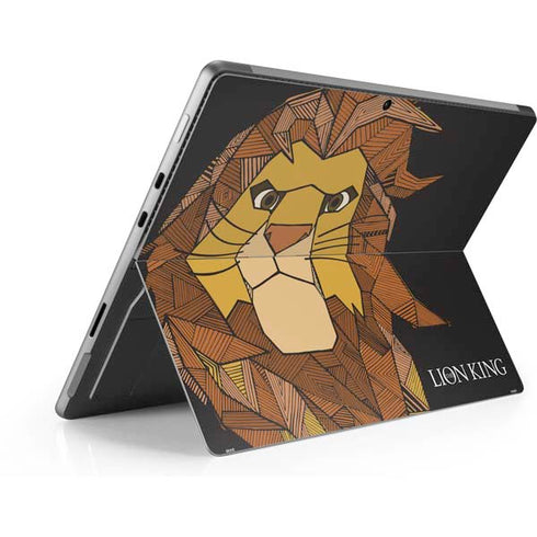 Disney The Lion King Mosaic Simba Art Surface Pro 9 Skin