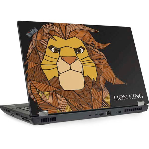 Disney The Lion King Mosaic Simba Art Lenovo ThinkPad Skin