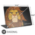 Disney The Lion King Mosaic Simba Art Universal Laptop 18in (14.6 x 10.6in) Skin