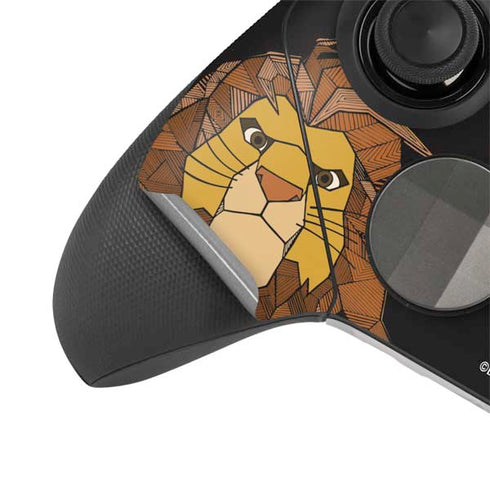 Disney The Lion King Mosaic Simba Art Xbox Elite Wireless Controller Series 2 Skin