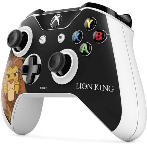 Disney The Lion King Mosaic Simba Art Xbox One S Controller Skin