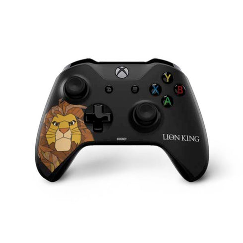 Disney The Lion King Mosaic Simba Art Xbox One X Controller Skin